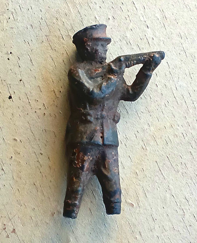 Vintage cast metal toy - vintage,