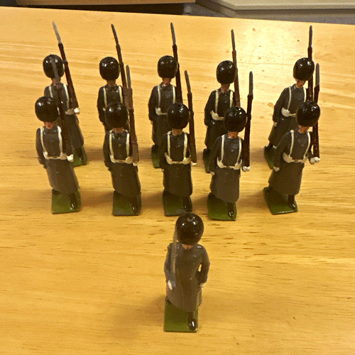 Painted lead britains british - lead,
