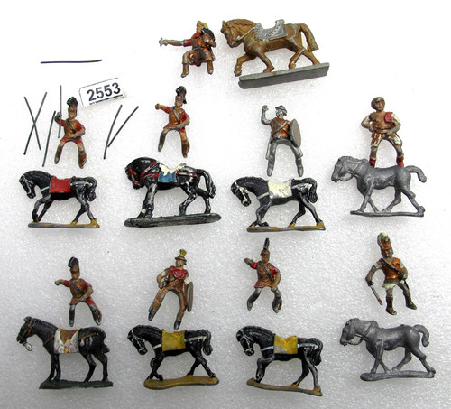 Metal lead roman cavalry - roman, ?