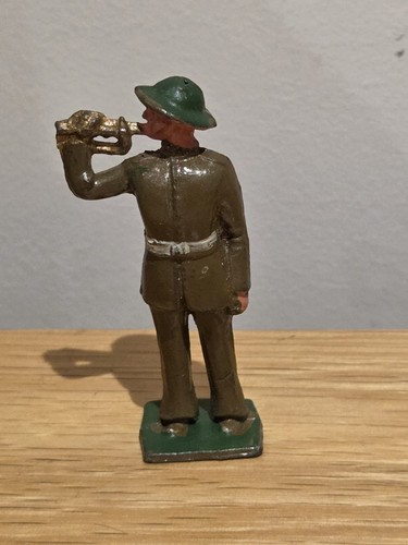 Vintage cast lead military - cast,