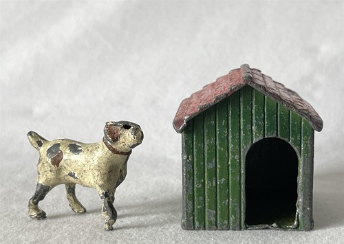 Vintage painted lead toy - lead,