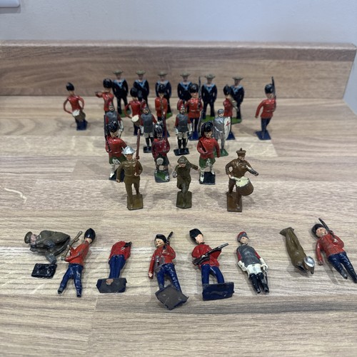 Model soldiers lead - lead,