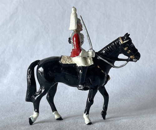 Vintage lead toy soldier - toy,
