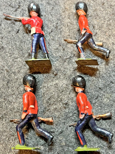 Vintage britains toys red coat - britains,