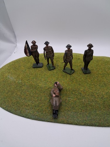 Vintage lead toy soldiers - vintage,