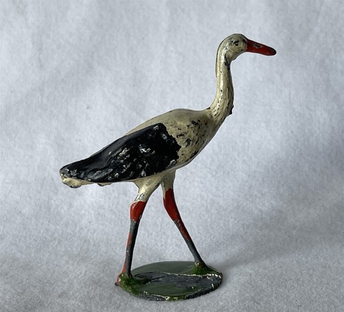 Playworn vintage painted lead - vintage,