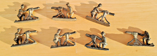 Vintage metal lead toy - lead,