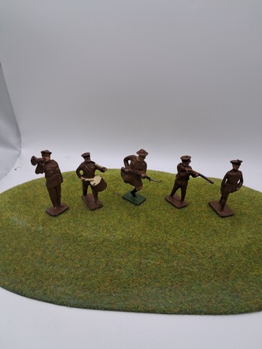 Vintage lead toy soldiers - vintage,