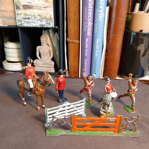 Group vintage painted - a,