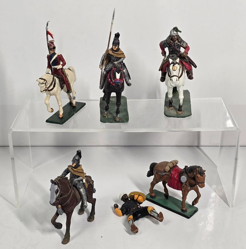 Vintage lead military figures - military,