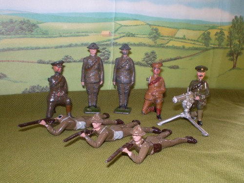 Vintage khaki ww1 britains - vintage,