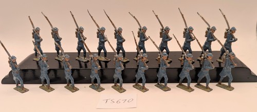 French infantry lead - lead, soldiers