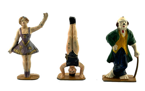 Vintage lead charbens circus - vintage,