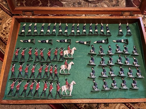 Vintage hand painted metal toy - vintage, hand-painted