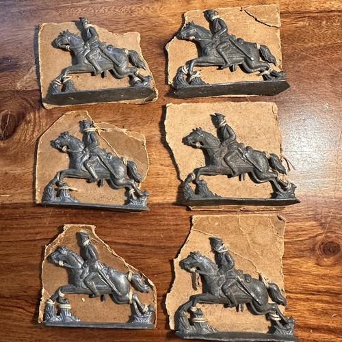 Vintage lead cavalry horse - cavalry,
