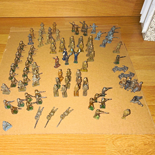 Vintage lead soldiers 72 - lead, 1/72