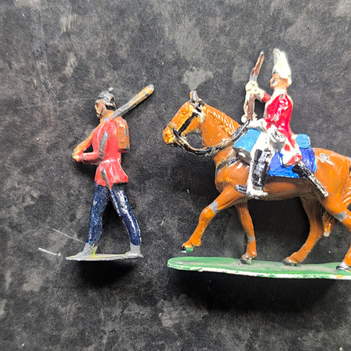 Painted lead metal toy - lead,