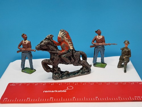Vintage lead figures 1930 - vintage,