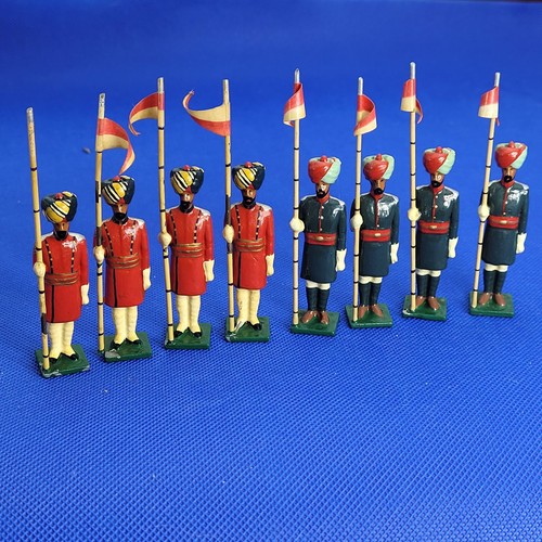 Metal toy soldiers indian army - toy,