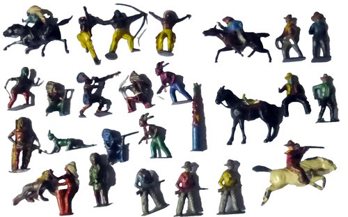 Vintage lead soldiers - vintage,