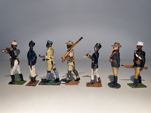 Six model soldiers - union, of