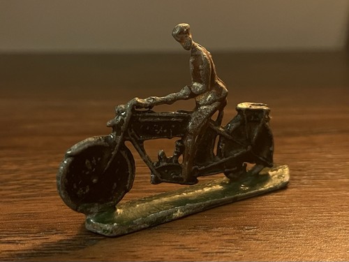 Antique painted lead soldier - soldier, &