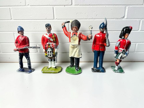 Vintage lead toy soldiers - toy, job