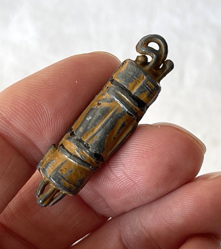 Vintage painted lead toy - painted,