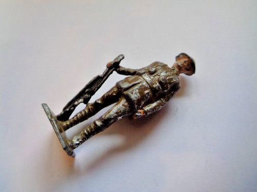 Vintage parade lead metal toy - parade,